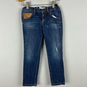 Alviero Martini 1a Classe Italy studded girls jeans size 6